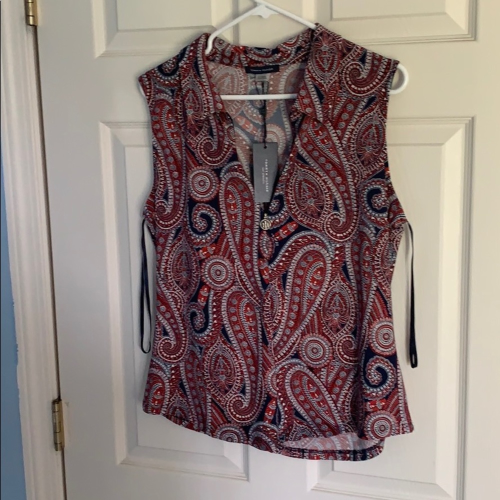Collar tank top